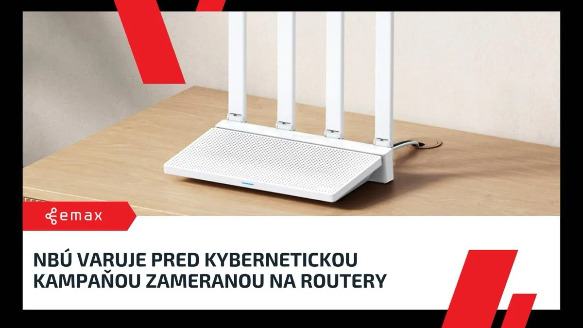 NBÚ varuje pred kybernetickou kampaňou zameranou na smerovače